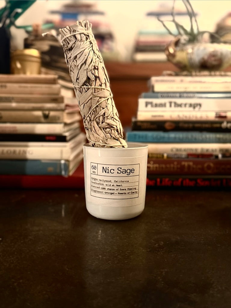 Candle of the Month: Nic Sage Burn Soy Candle