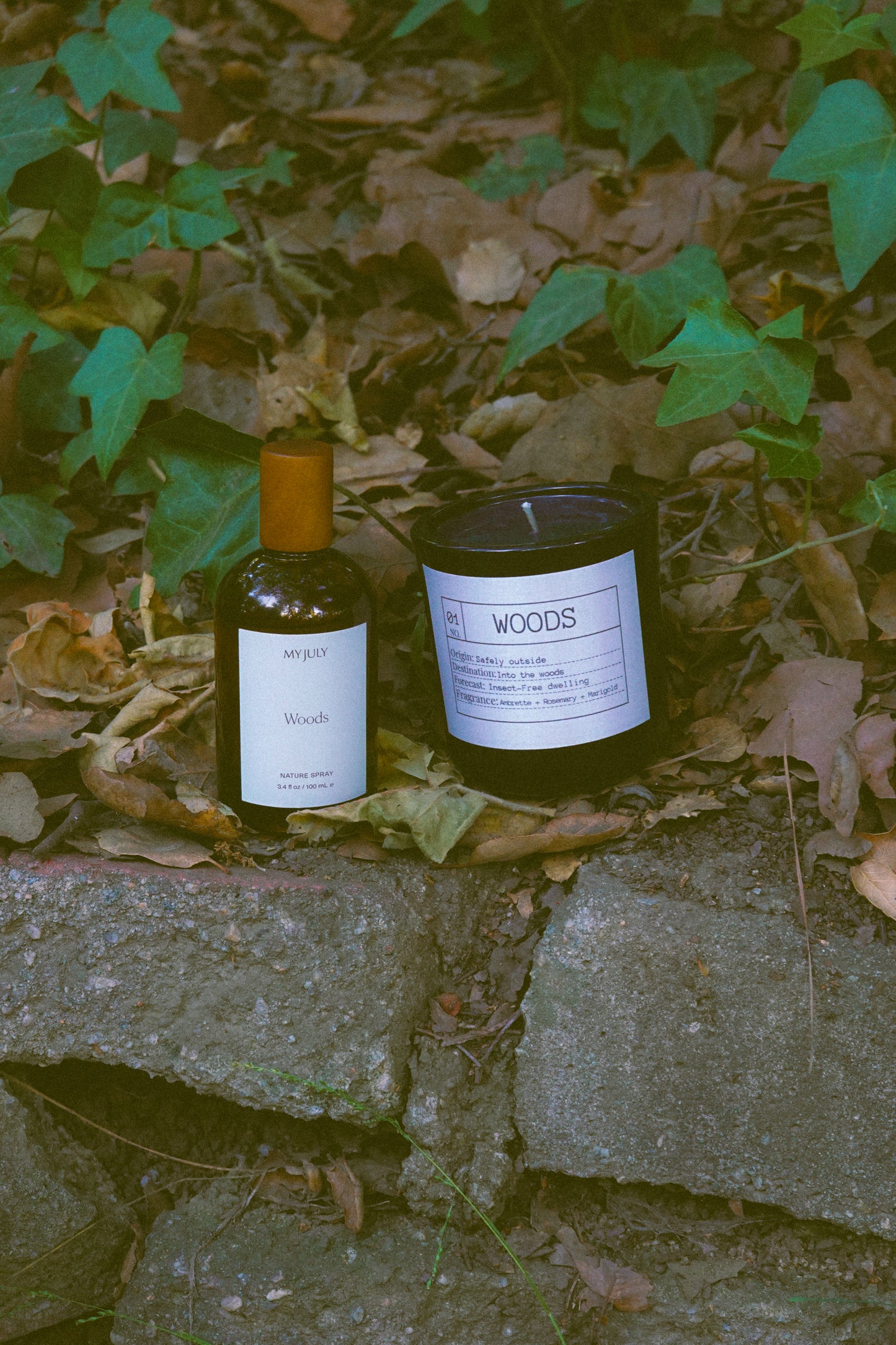 THE WOODS, Bug Repelling Candle