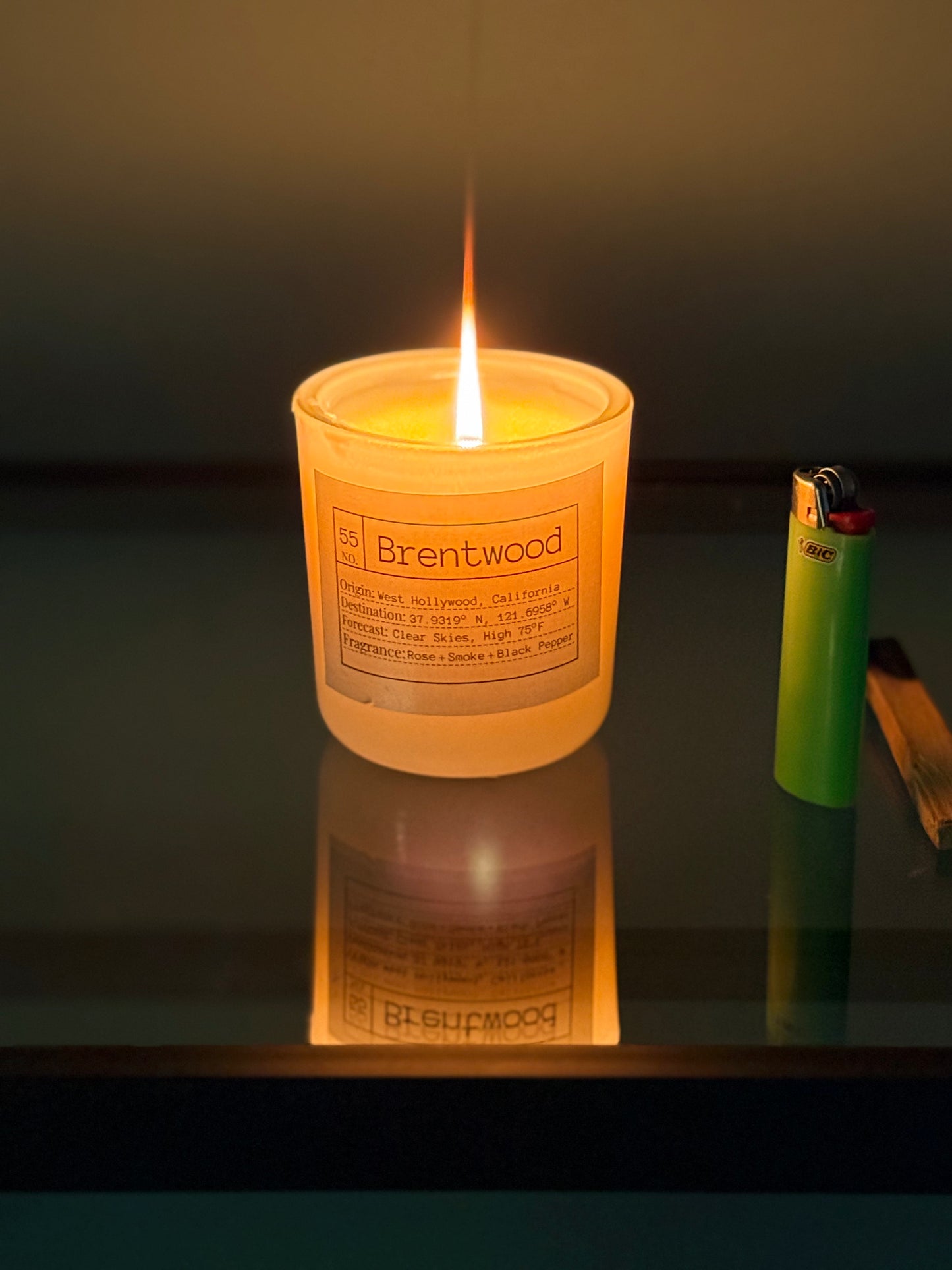 Brentwood Slow-Burning Soy Candle
