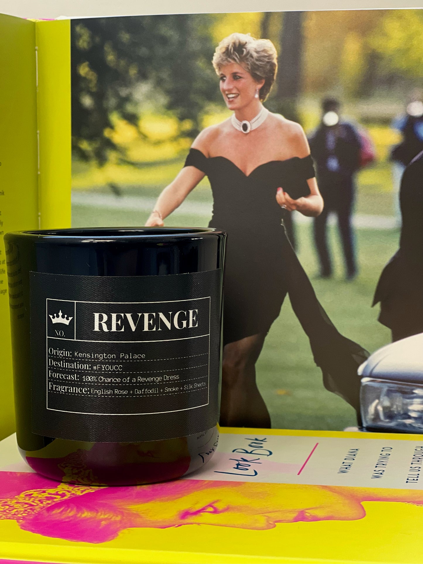 REVENGE Soy Candle, Slow Burn Candle