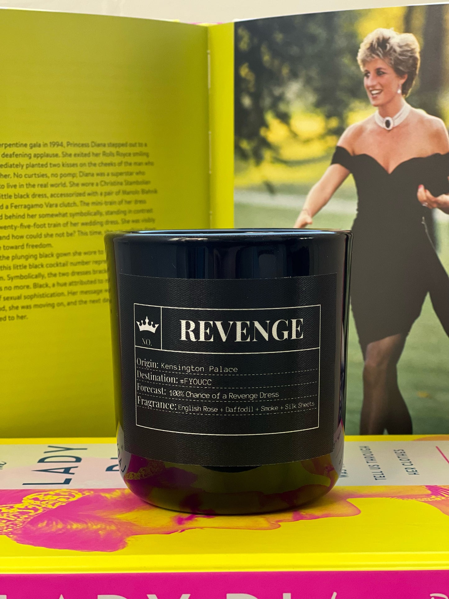 REVENGE Soy Candle, Slow Burn Candle