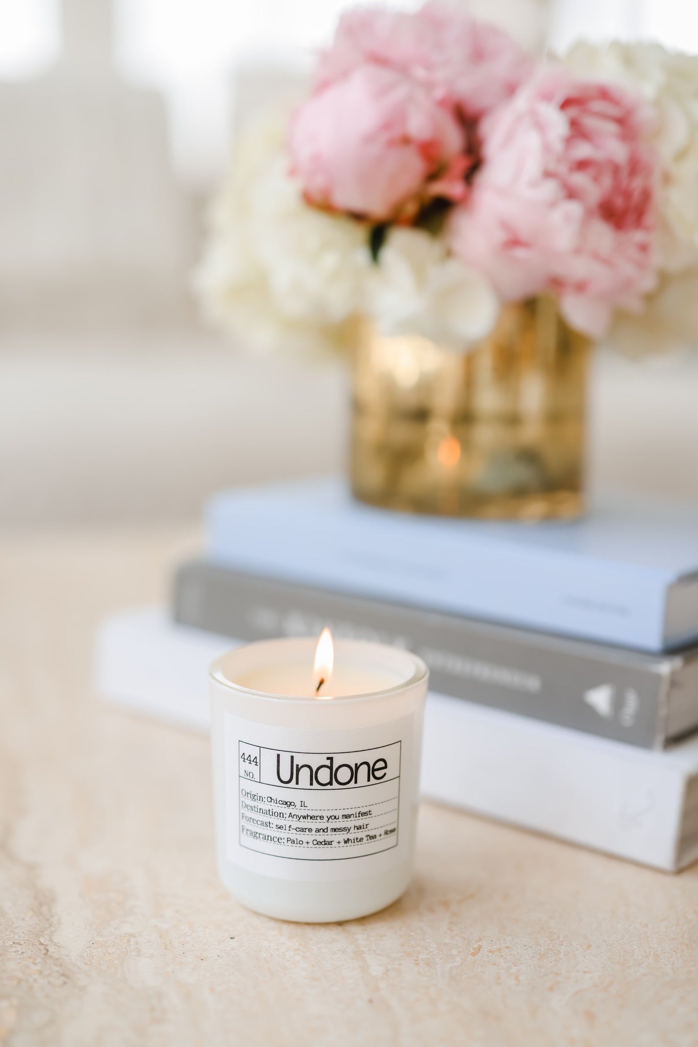 Bun Undone, Slow Burn, Soy Wax Candle