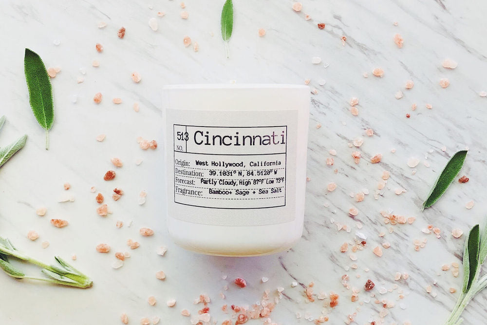 Cincinnati Soy Candle, Slow Burn Candle