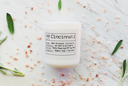 Cincinnati Soy Candle, Slow Burn Candle