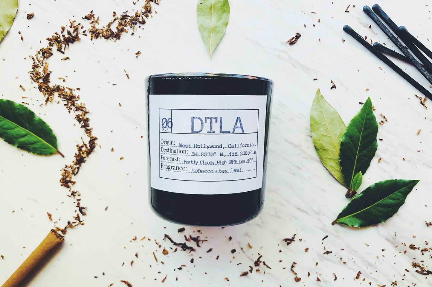 DTLA Soy Candle, Slow Burn Candle