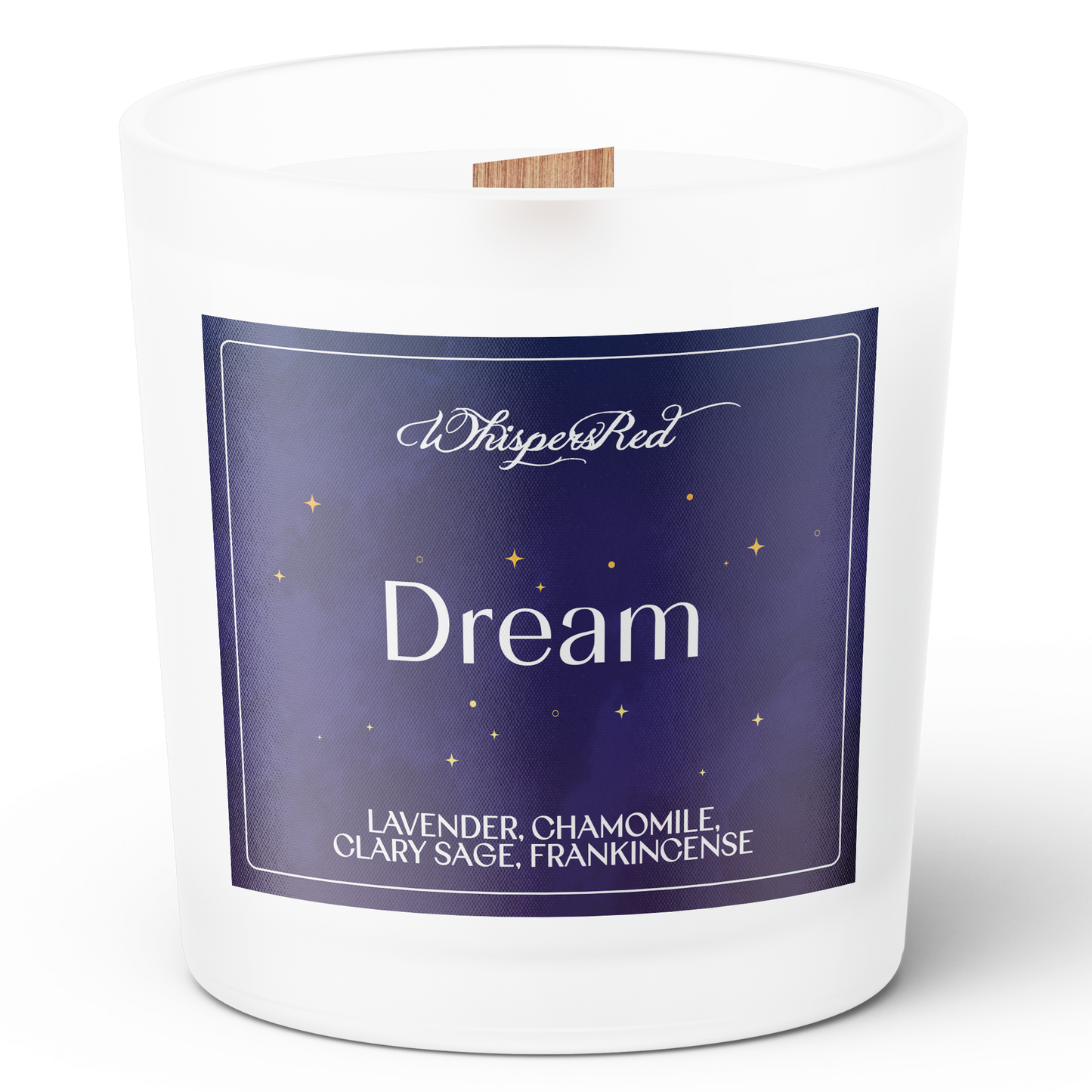 Dream Soy Candle, Wooden Wick, Slow Burn Candle