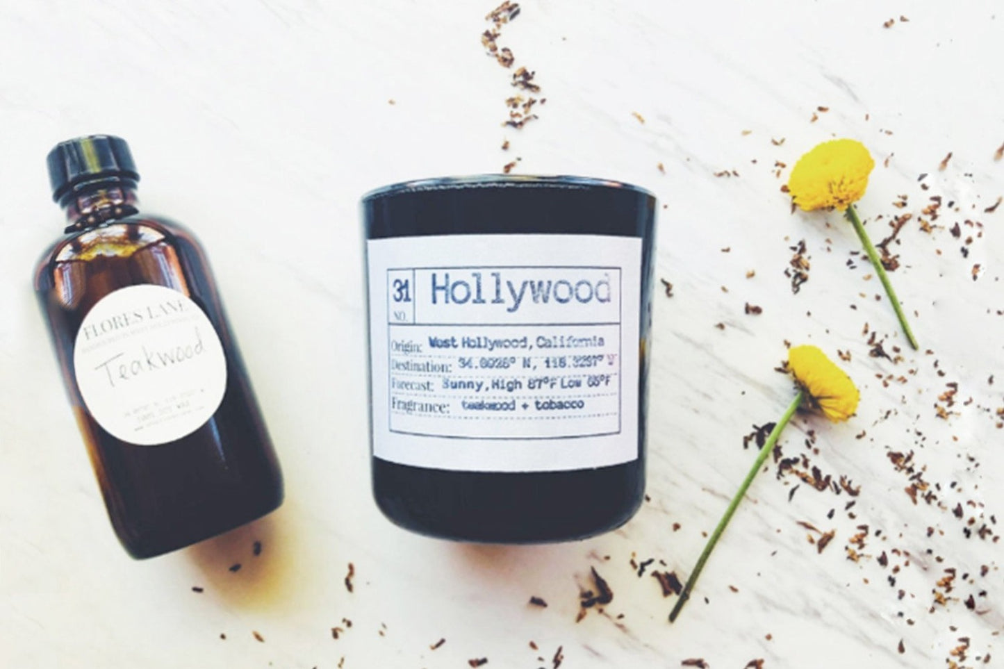 Hollywood Soy Candle, Slow Burn Candle