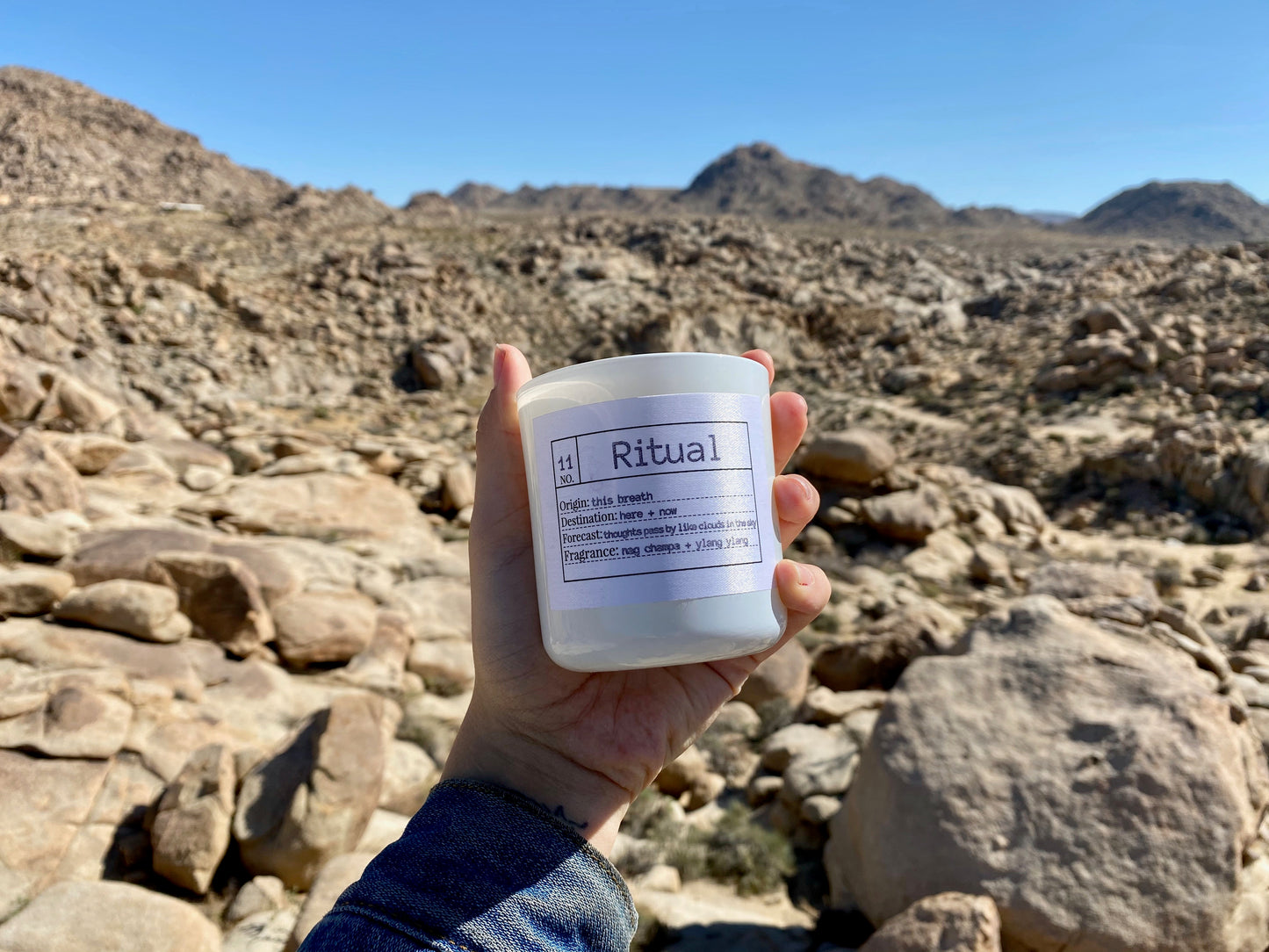 Ritual Soy Candle, Slow Burn Candle
