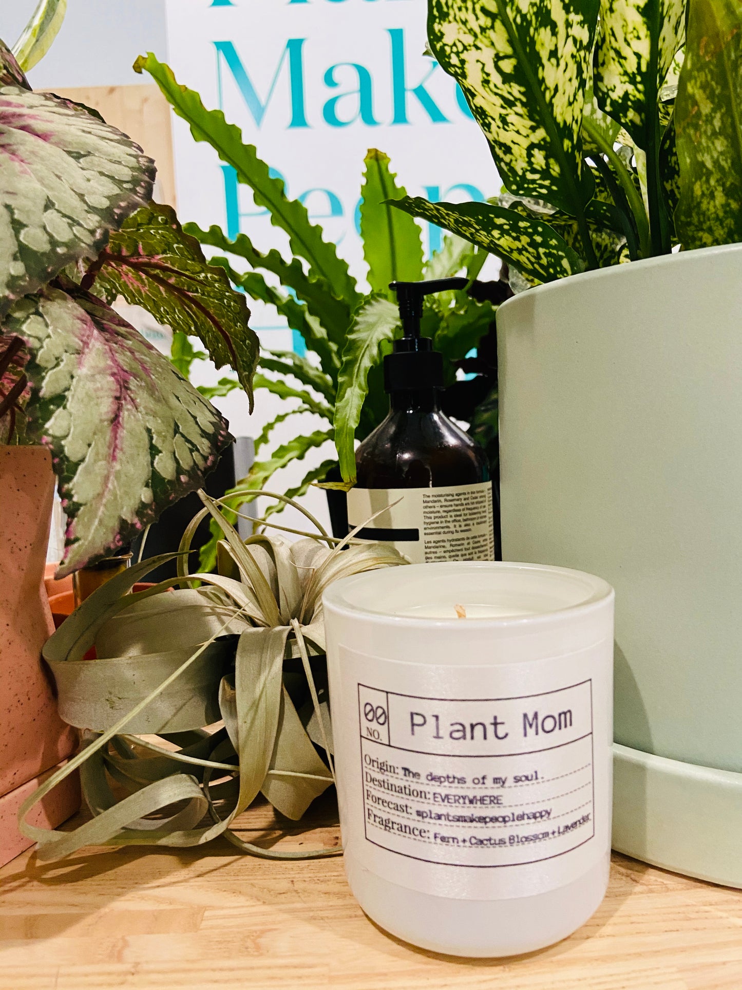 Plant Mom Soy Candle, Slow Burn Candle