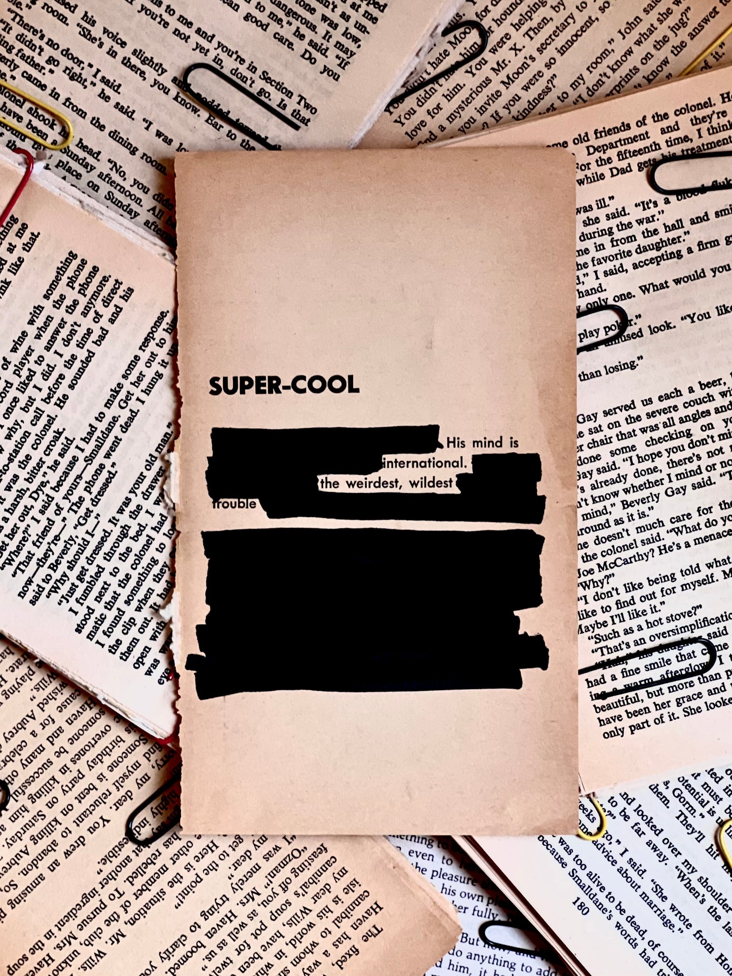 Erasure Poetry Kit
