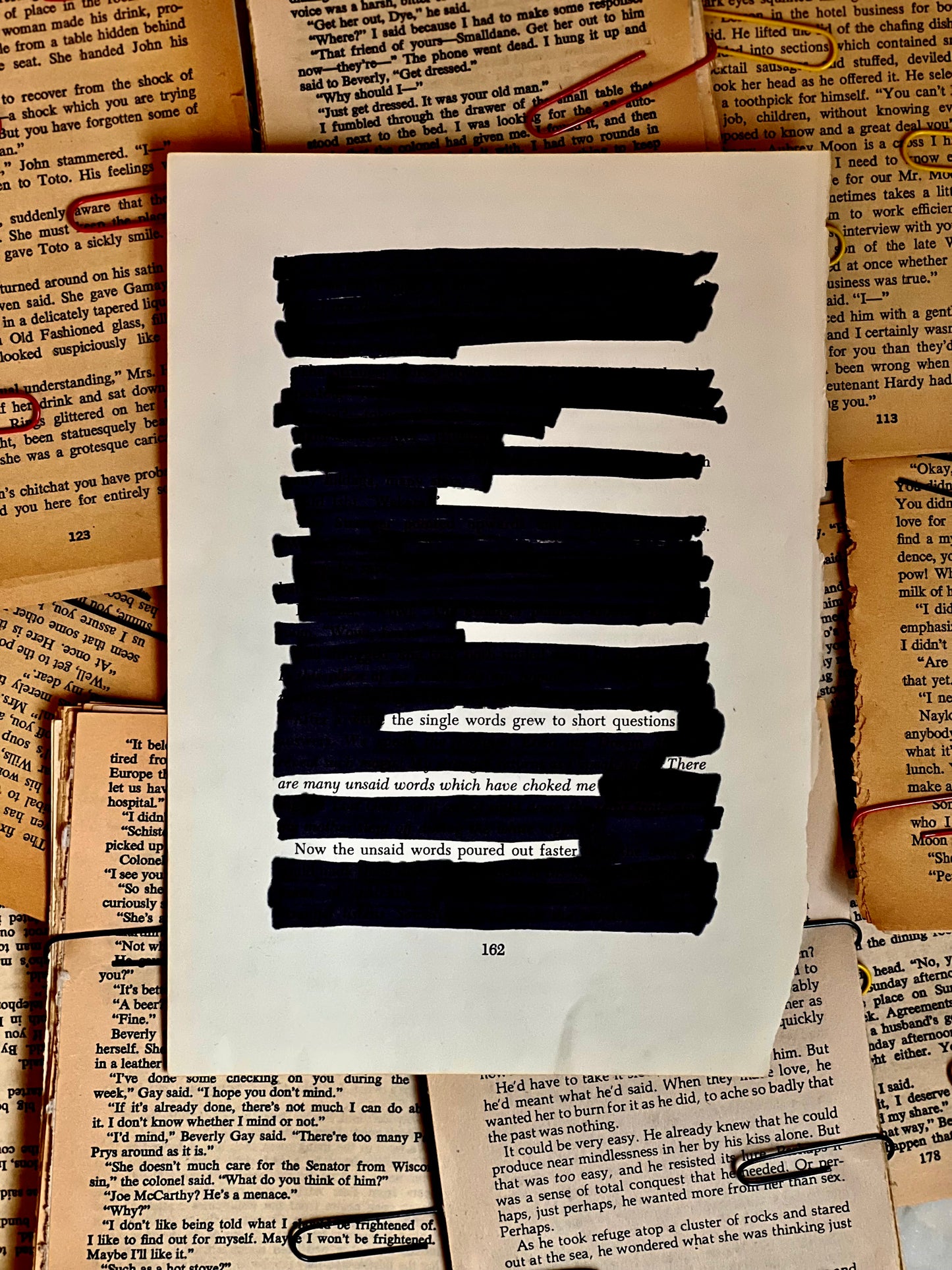 Erasure Poetry Kit