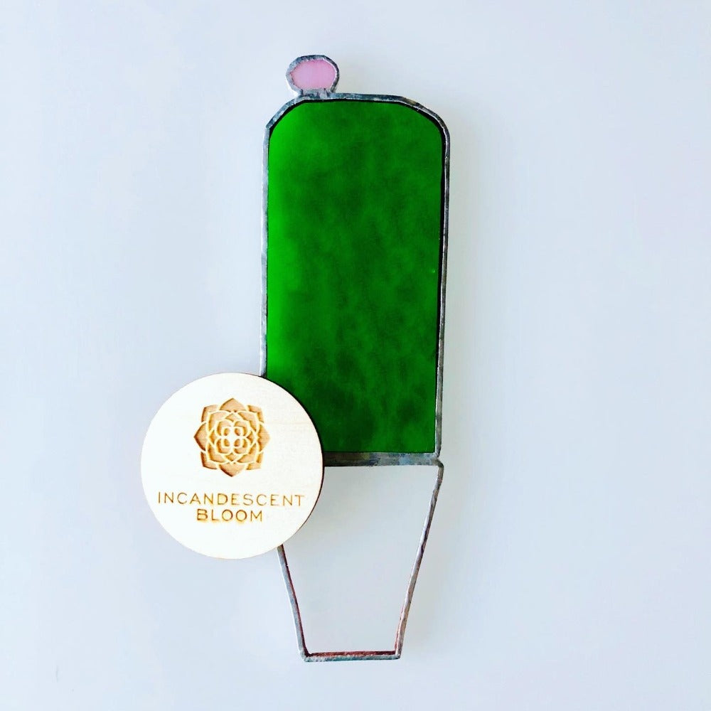 Cacti Stained Glass Plant Picks
