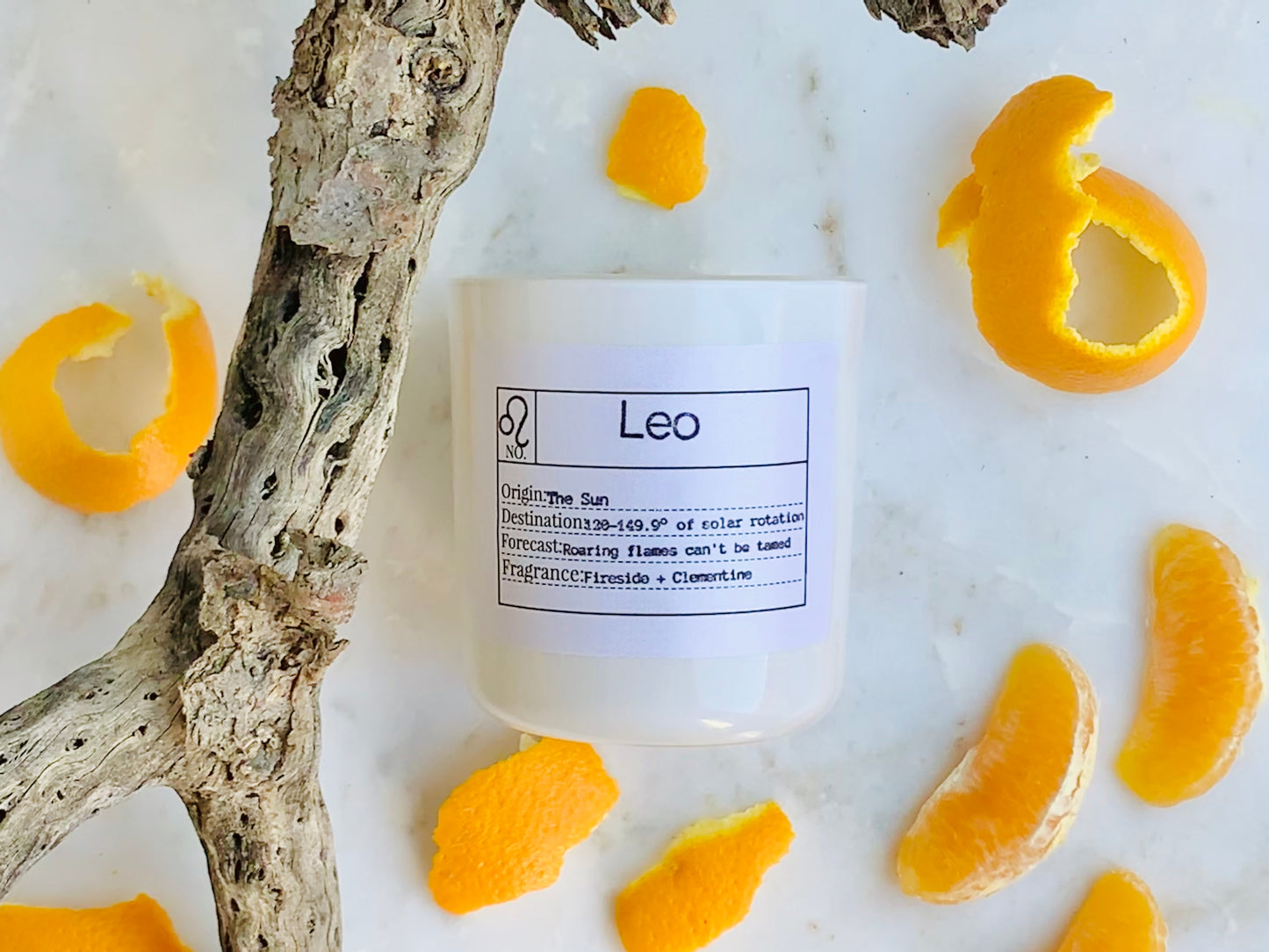 Leo Soy Candle, Slow Burn Candle