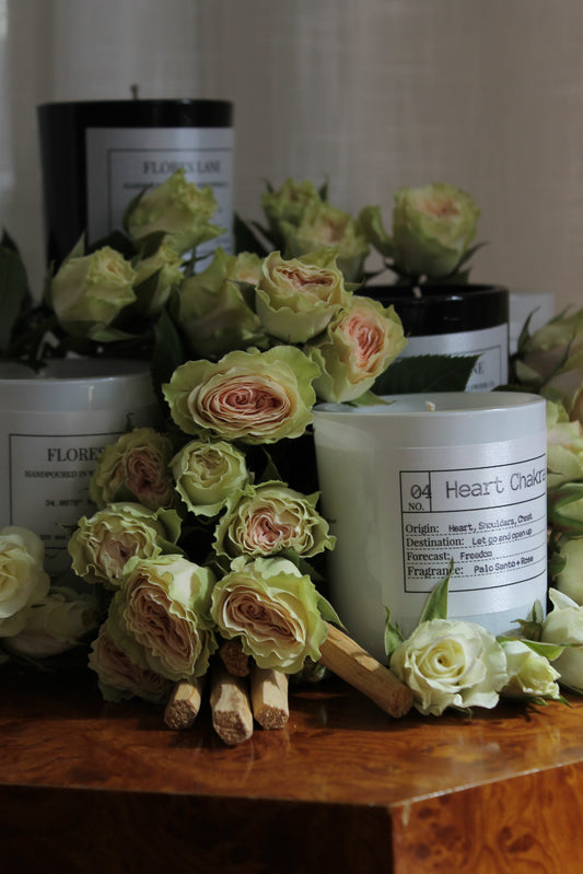 Chakra Collection Bundle Soy Candles Slow Burn Candles