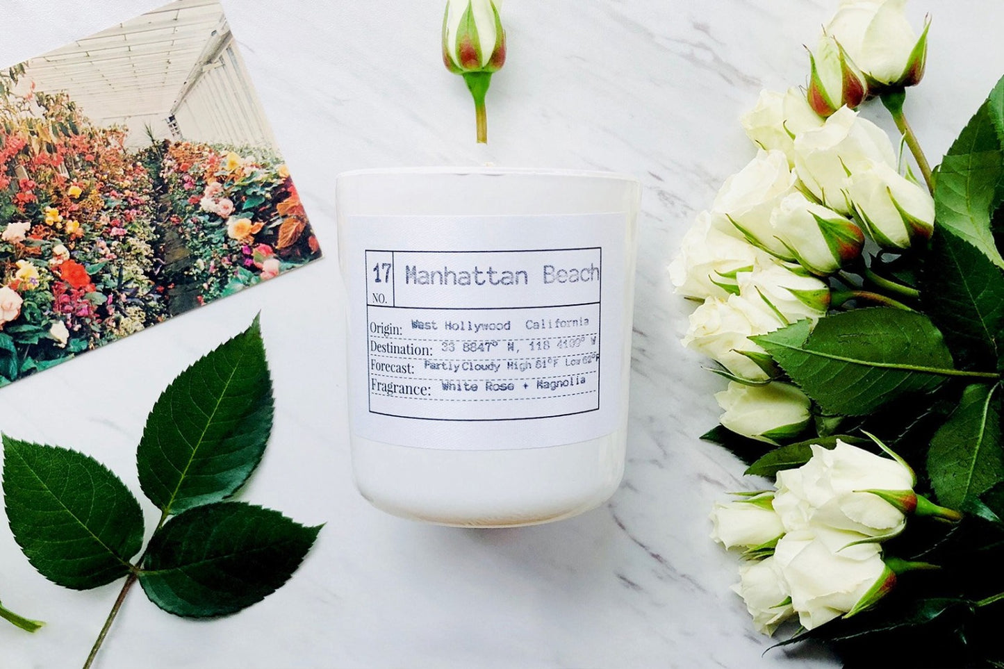 Manhattan Beach Soy Candle, Slow Burn Candle