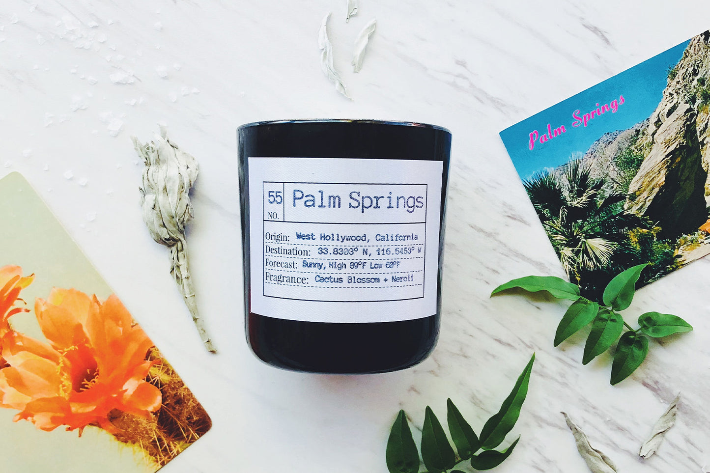 Palm Springs Soy Candle, Slow Burn Candle