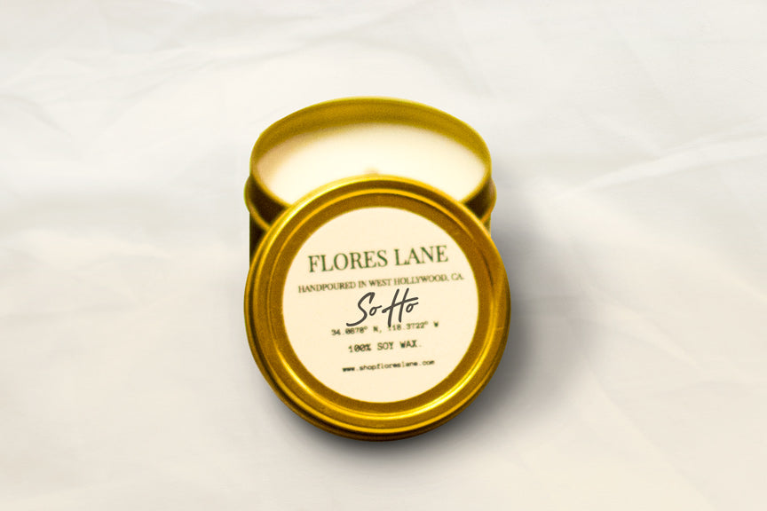 NYC Travel Collection Soy Candles, Slow Burn Candles