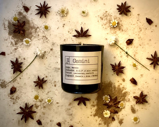 Gemini Soy Candle, Slow Burn Candle