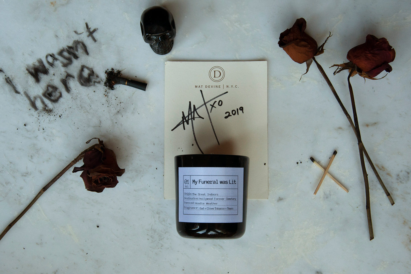 My Funeral was Lit Soy Candle, Slow Burn Candle