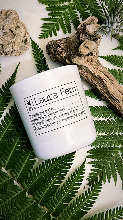 Laura Fern Slow-Burning Soy Candle
