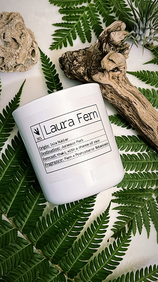 Laura Fern Slow-Burning Soy Candle