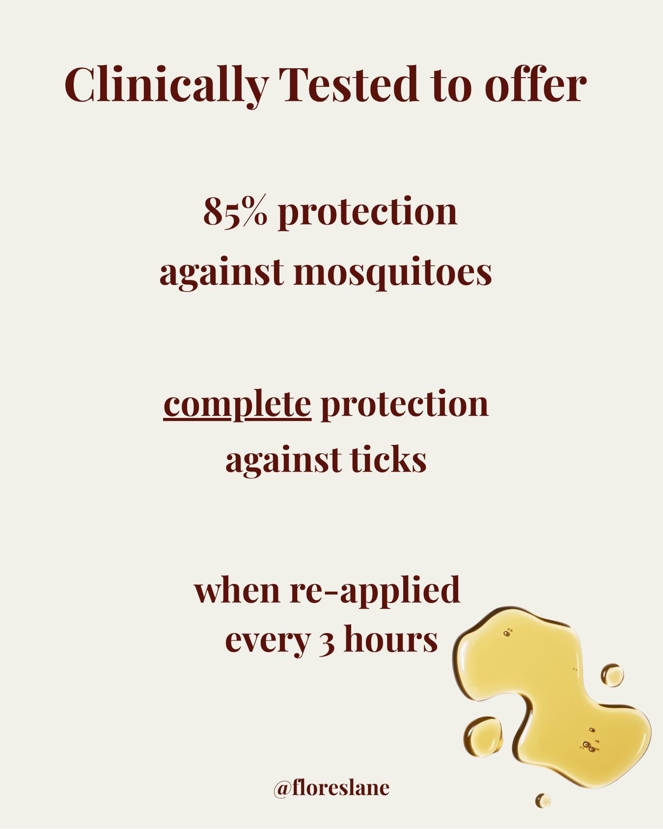 unbothered: botanical barrier insect repellent