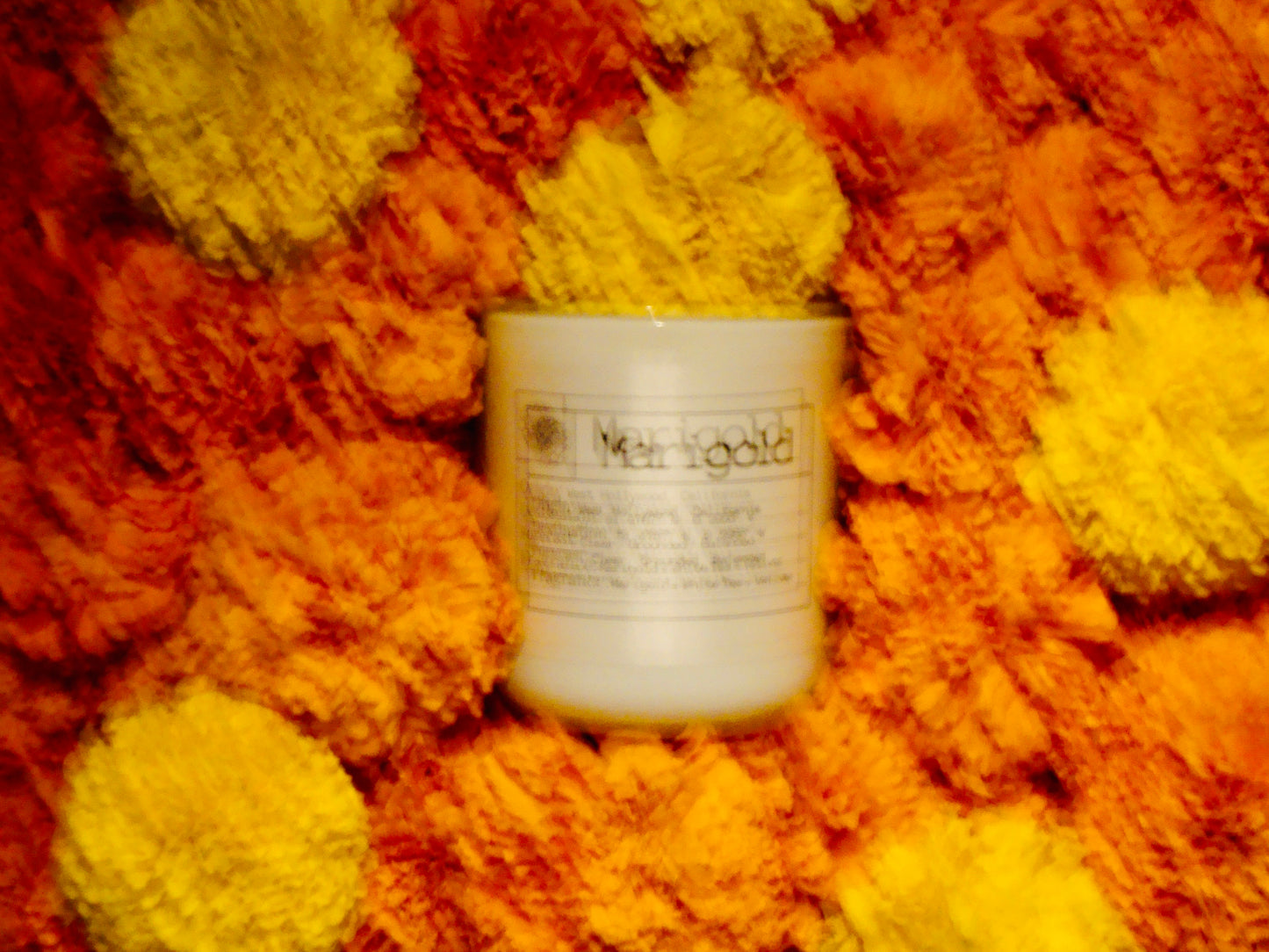 Candle of the Month: Marigold Slow-Burn Soy Candle