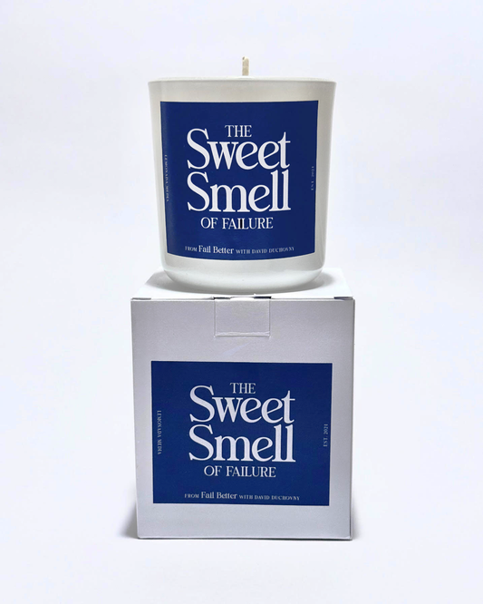 Flores Lane x David Duchovny: The Sweet Smell of Failure, Slow-Burn Soy Candle
