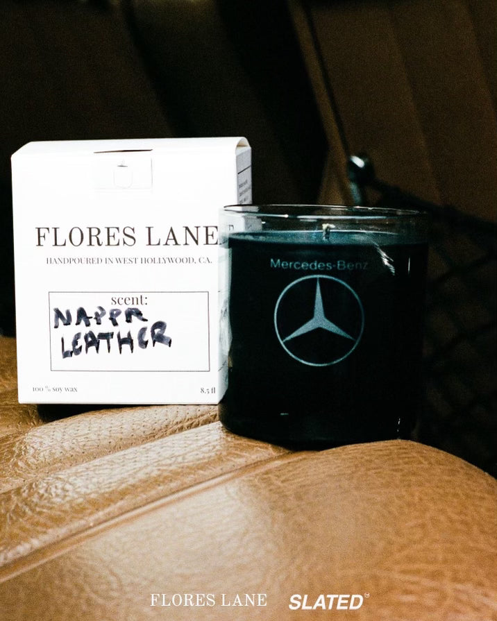 NAPPA LEATHER SLOW BURN SOY CANDLE