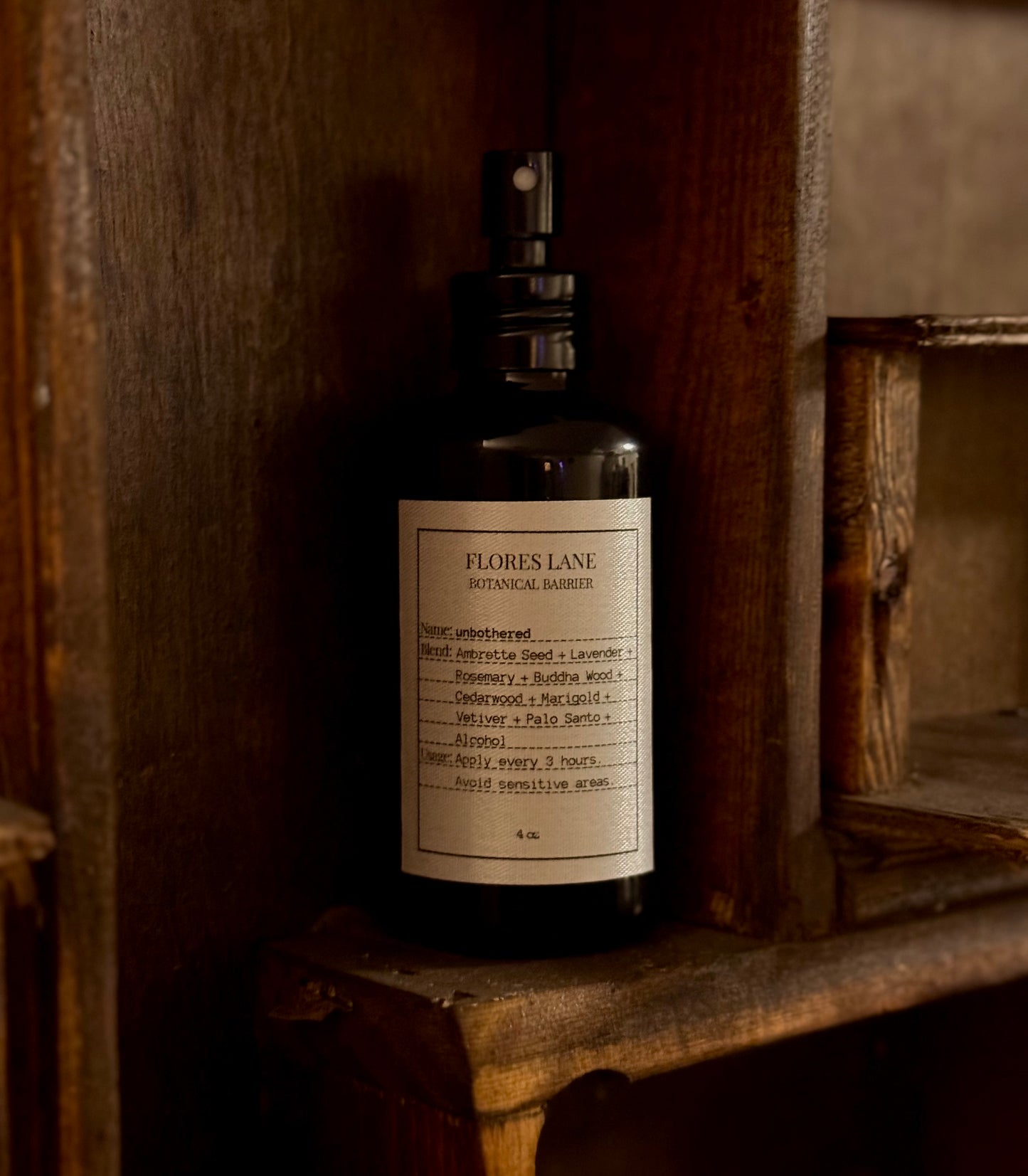 unbothered: botanical barrier insect repellent