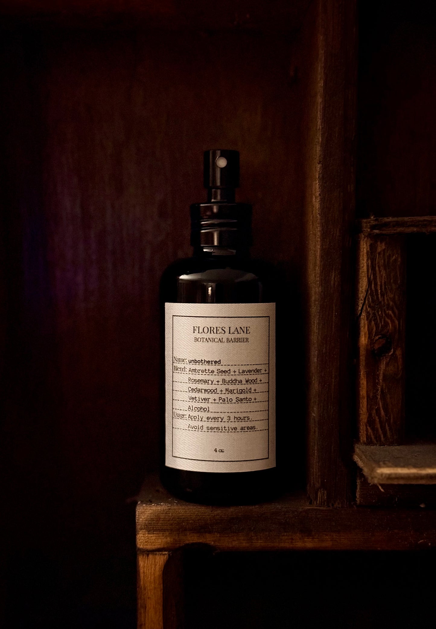 unbothered: botanical barrier insect repellent