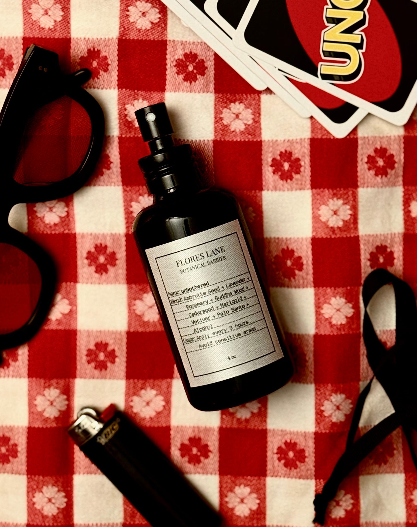 unbothered: botanical barrier insect repellent