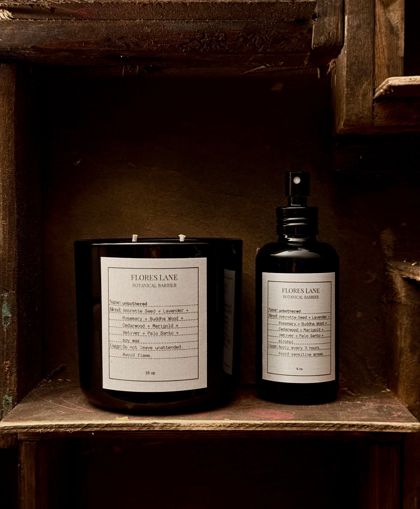 unbothered: botanical barrier insect repellent