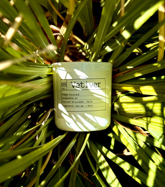 Candle of the Month: Vetiver Slow-Burn Soy Candle