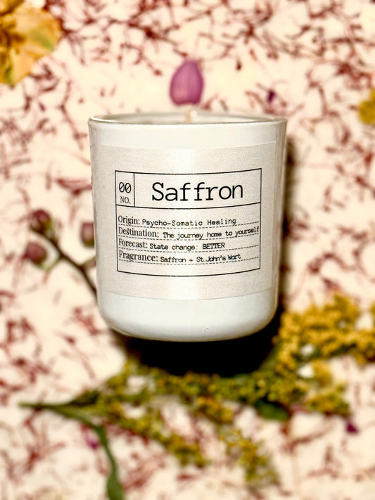 Candle of the Month: Saffron Slow Burn Soy Candle