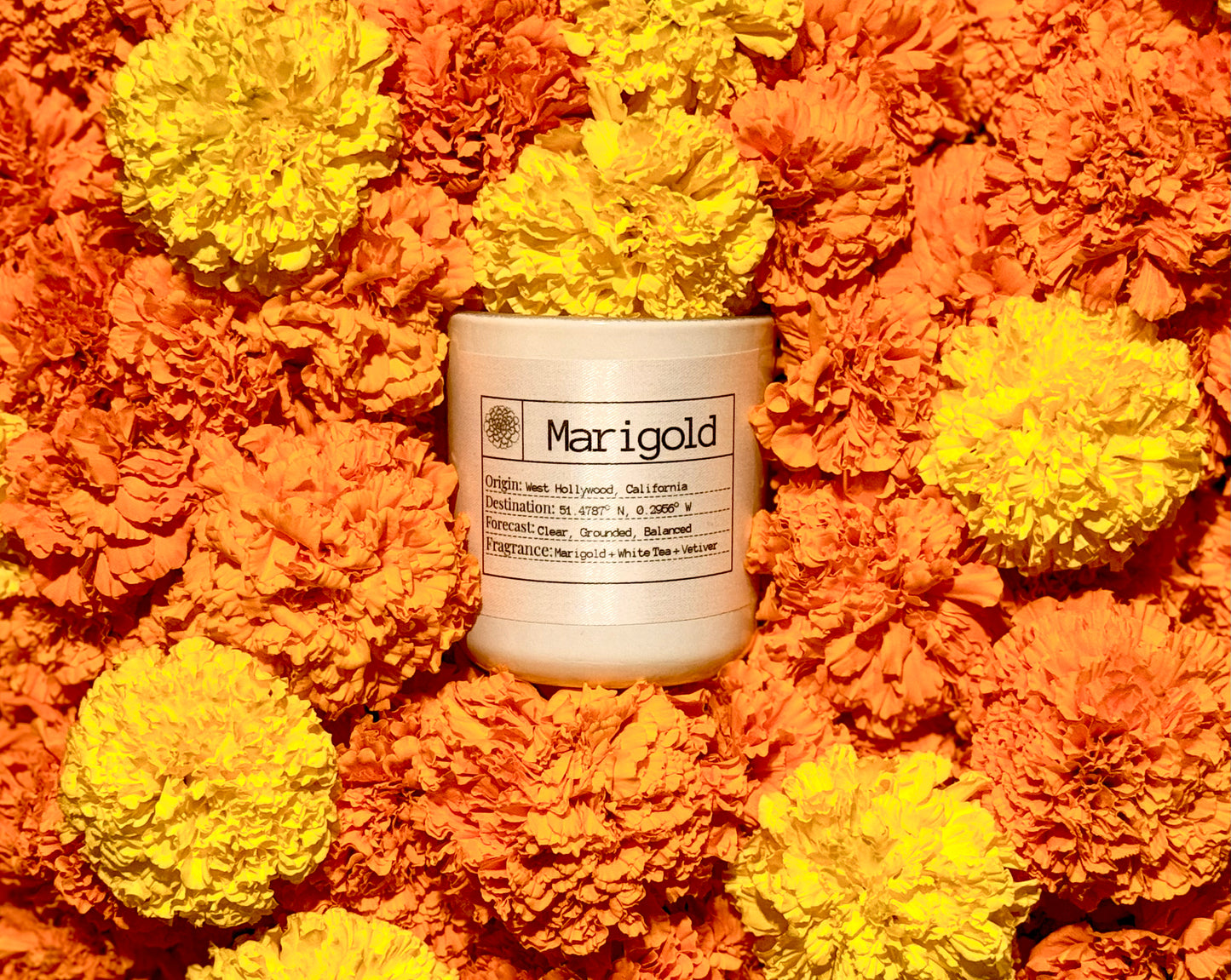 Candle of the Month: Marigold Slow-Burn Soy Candle