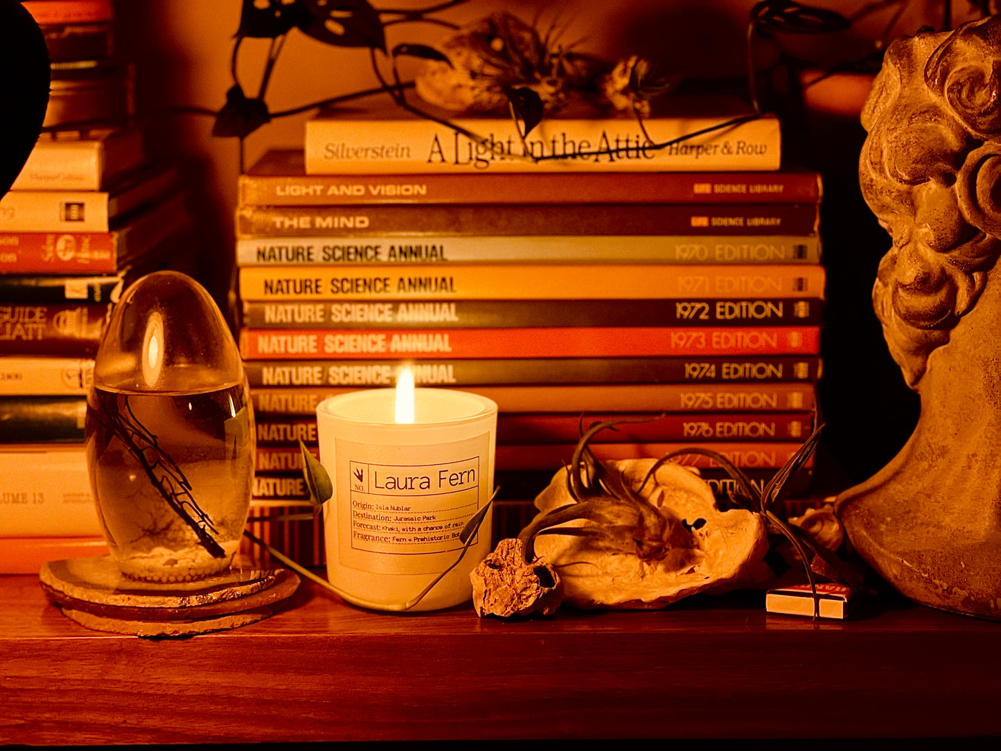 Laura Fern Slow-Burning Soy Candle