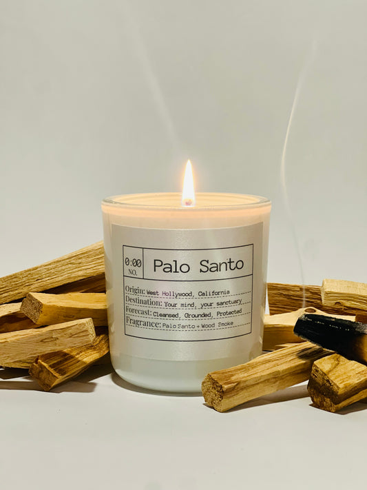 Candle of the Month: Burning Palo Santo