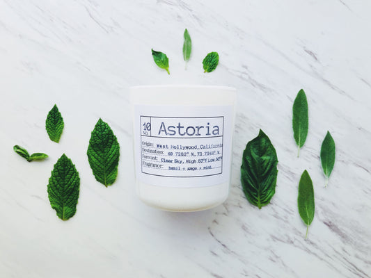 Astoria Soy Candle, Slow Burn Candle