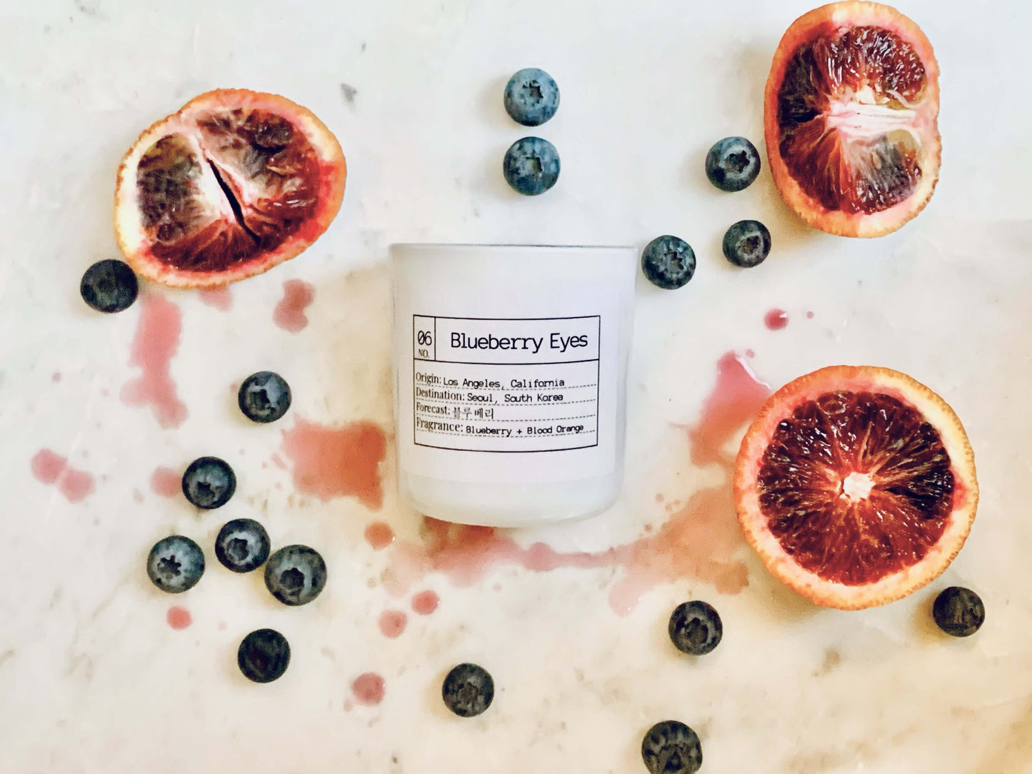 FLORES LANE x MAX: Blueberry Eyes Soy Candle, Slow Burn Candle – Flores Lane