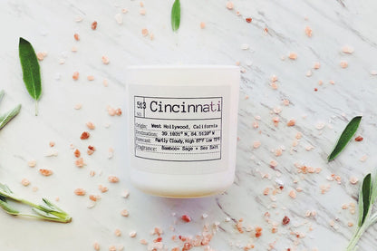 Cincinnati Soy Candle, Slow Burn Candle