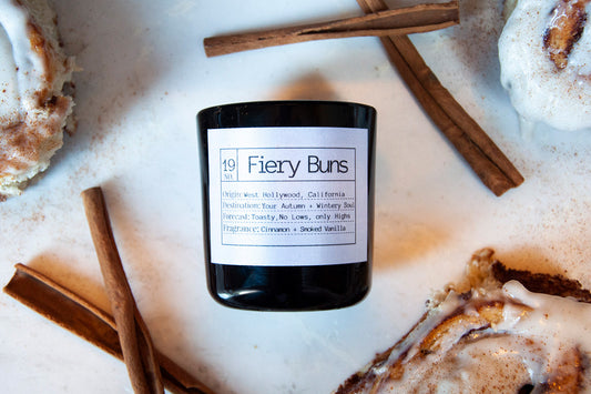 Fiery Buns Soy Candle, Slow Burn Candle