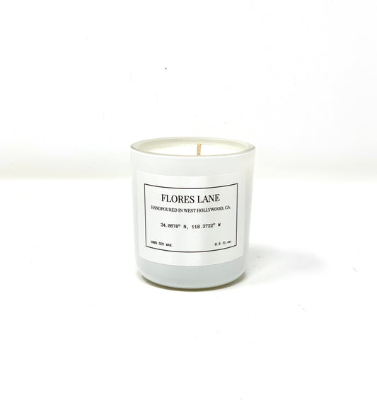 White Smoky Hollow, Slow Burn, Soy Wax Candle