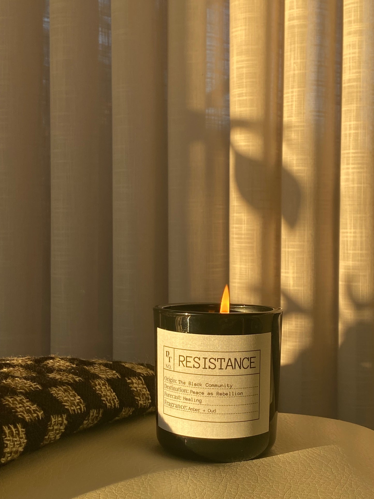Resistance Soy Candle, Slow Burn Candle