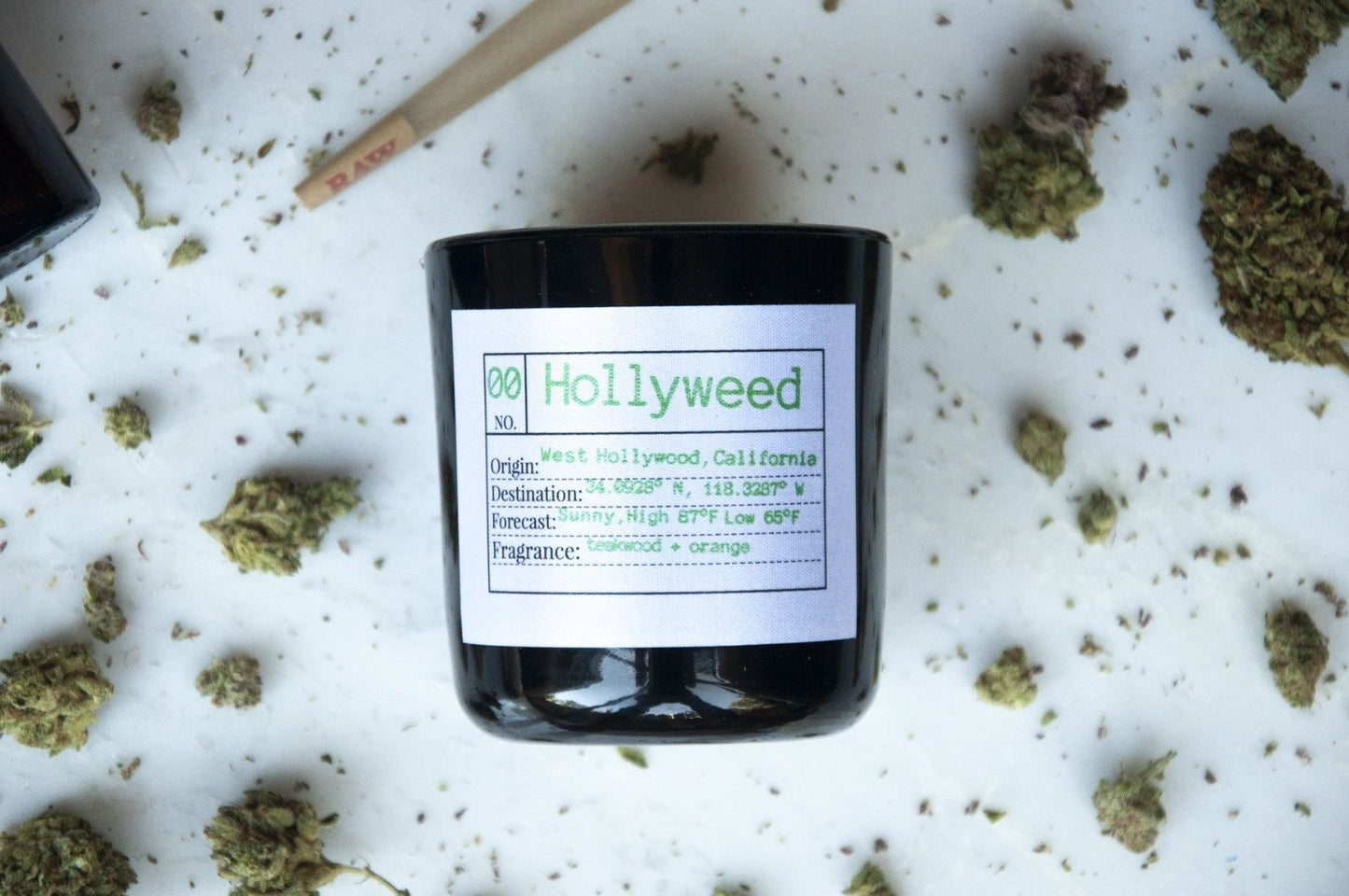 Hollyweed Soy Candle, Slow Burn Candle