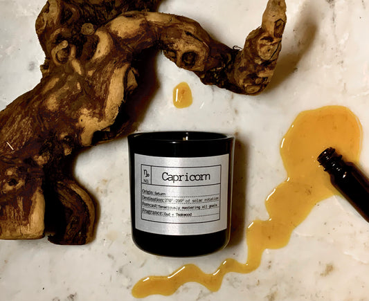Capricorn Soy Candle, Slow Burn Candle
